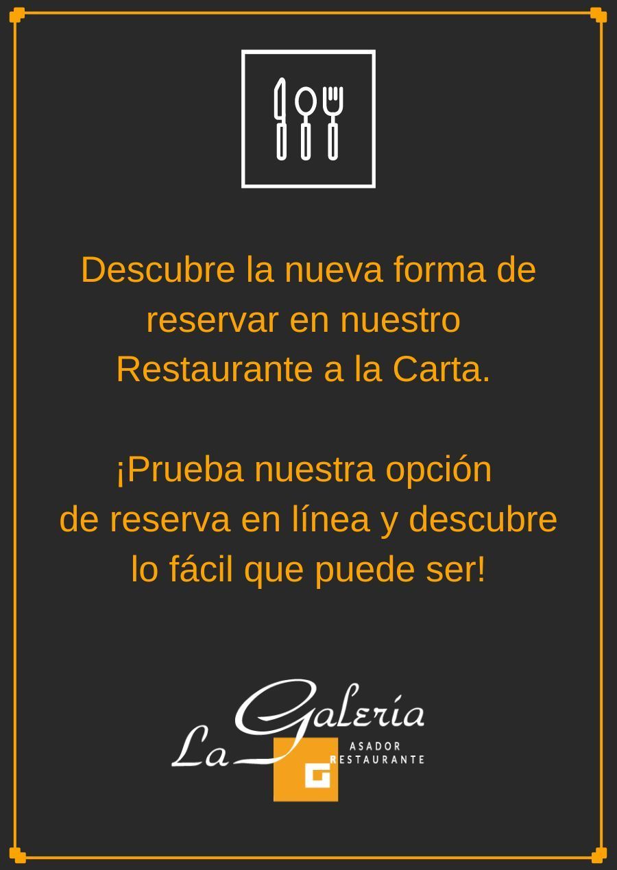 Descubre la nueva forma de reservar en nuestro restaurante a la carta